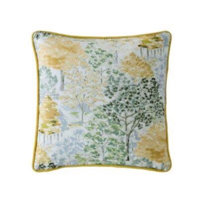Bernwood Ochre Yellow 45x45cm Microfibre Cushion